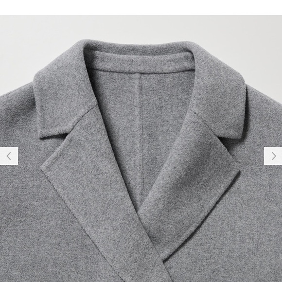 UNIQLO Double Face Short Coat NWOT - Picture 3 of 6